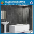 Polished Glass Shower Bathtub , Folding Shower Screen For Bathroom